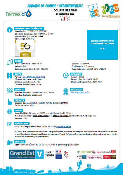 20220911 - Annonce Course CU Vittel